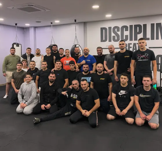 Ekipa G Boxing Fitnessa posle treninga
